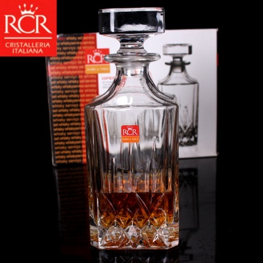 包邮意大利RCR进口水晶玻璃威士忌烈酒杯礼盒套装洋酒具酒杯礼品