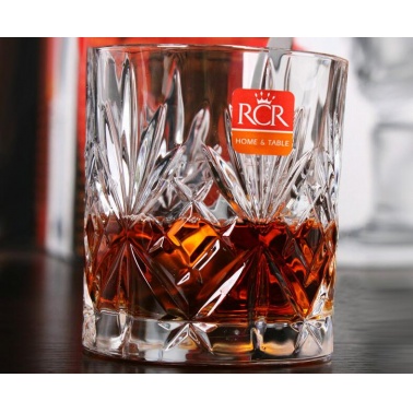 6只意大利RCR进口水晶玻璃创意威士忌烈酒杯洋酒杯